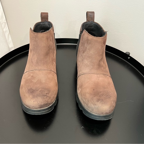 SOREL Emelie Chelsea Waterproof Ankle Boot Cattail—WOMENS SIZE 7.5 - Picture 5 of 8